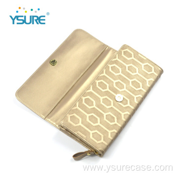 leather wallet pocket sublimation leather flip phone case